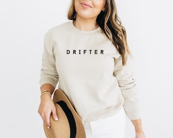 Drifter Sweatshirt, Drifter Sweater, Car Drifting Shirt, Motorcycle Drifting Shirt, Drifting Gift for Him, Car Lover Shirt, Car Guy Shirt