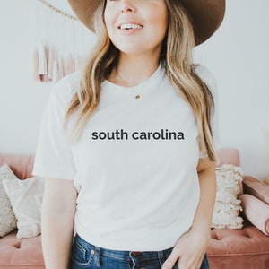 South Carolina T-shirt | Palmetto Zustand T-Shirt | Universität von South Carolina Tshirt | Clemson Universität T-Shirt | SC Geschenk | Tiger Tee