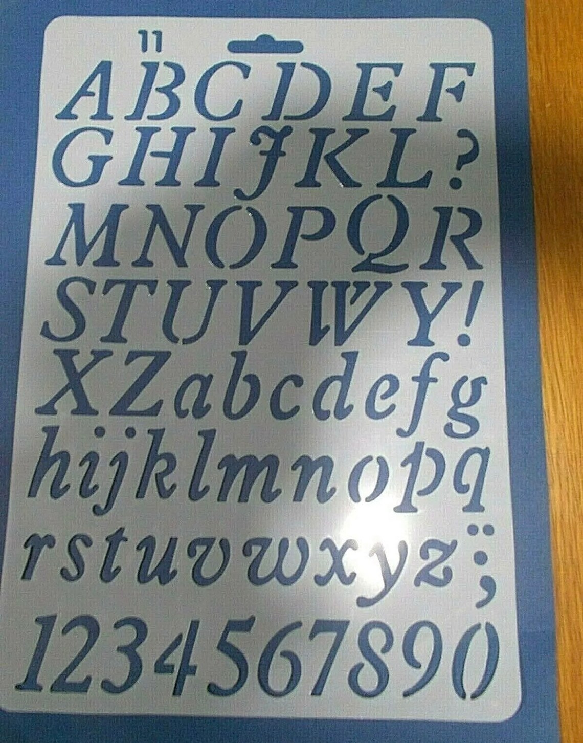 Plastic Letter Alphabet Number Layering Stencils Painting Etsy