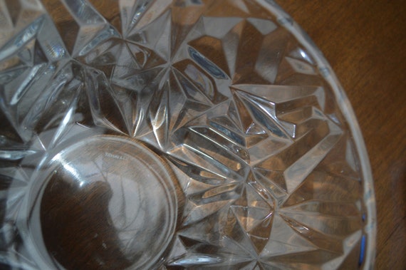 ティファニークリスタルオーバルボウル ティファニー ボウル