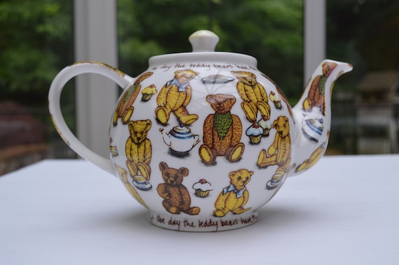 Ted-tea by Paul Cardew Tea Pot, Great Condition, Rare Find - Etsy