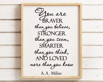 Free Free 109 Always Remember You Are Braver Than You Believe Svg SVG PNG EPS DXF File