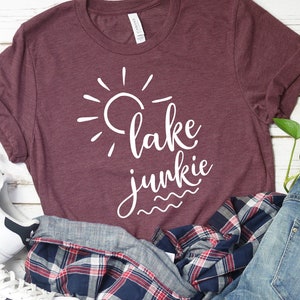 Lake Life Svg Lake Junkie Svg Quotes Lake Svg Files Summer - Etsy