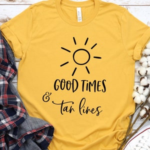 Good Times and Tan Lines Svg Beach Svg File Summer Svg - Etsy