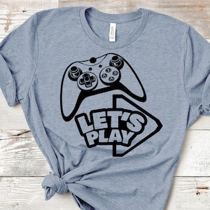 Riproduciamo i file SVG per Cricut, Gamer Shirt Design Svg, Game Controller Svg, Gamer Controller Svg, Videogioco Png Svg Dxf Download istantaneo