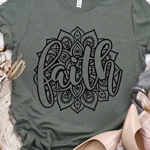 Faith Sunflower SVG Sunflower Shirts for Women Svg Design - Etsy