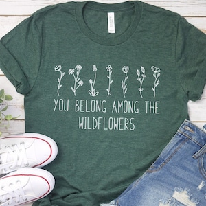 Wildflowers SVG: Inspirational Quote Floral Design (Digital Download)