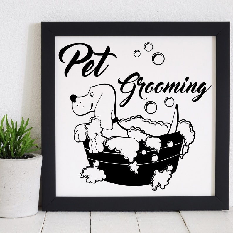 Download Pet Grooming Svg Files for Cricut Digital Download Dog | Etsy