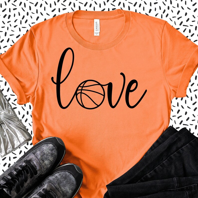 Love Basketball SVG Basketball Love PNG Basketball Shirt Etsy
