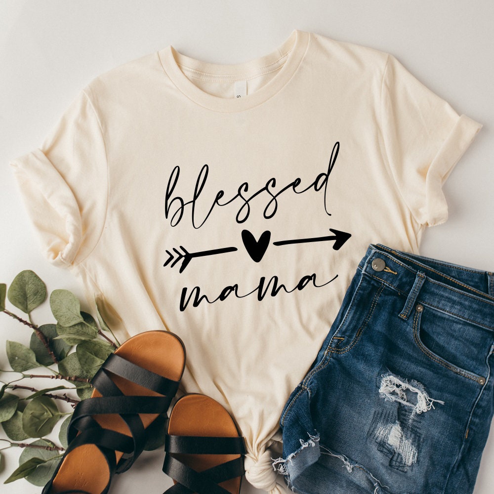 Blessed Mama Svg Arrow With Heart Svg Mother's Day Gift - Etsy Canada