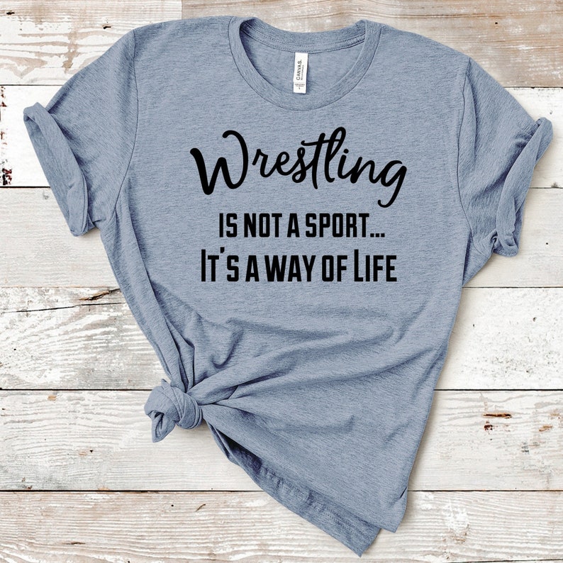 Wrestling Svg Wrestling is Not A Sport It's A Way of Life Etsy