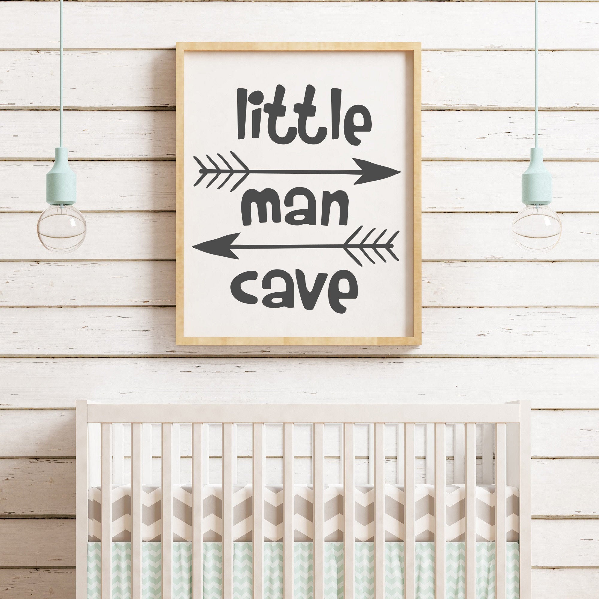 Download Little Man Cave Sign Svg Little Man Cave Svg File Baby Boy Etsy