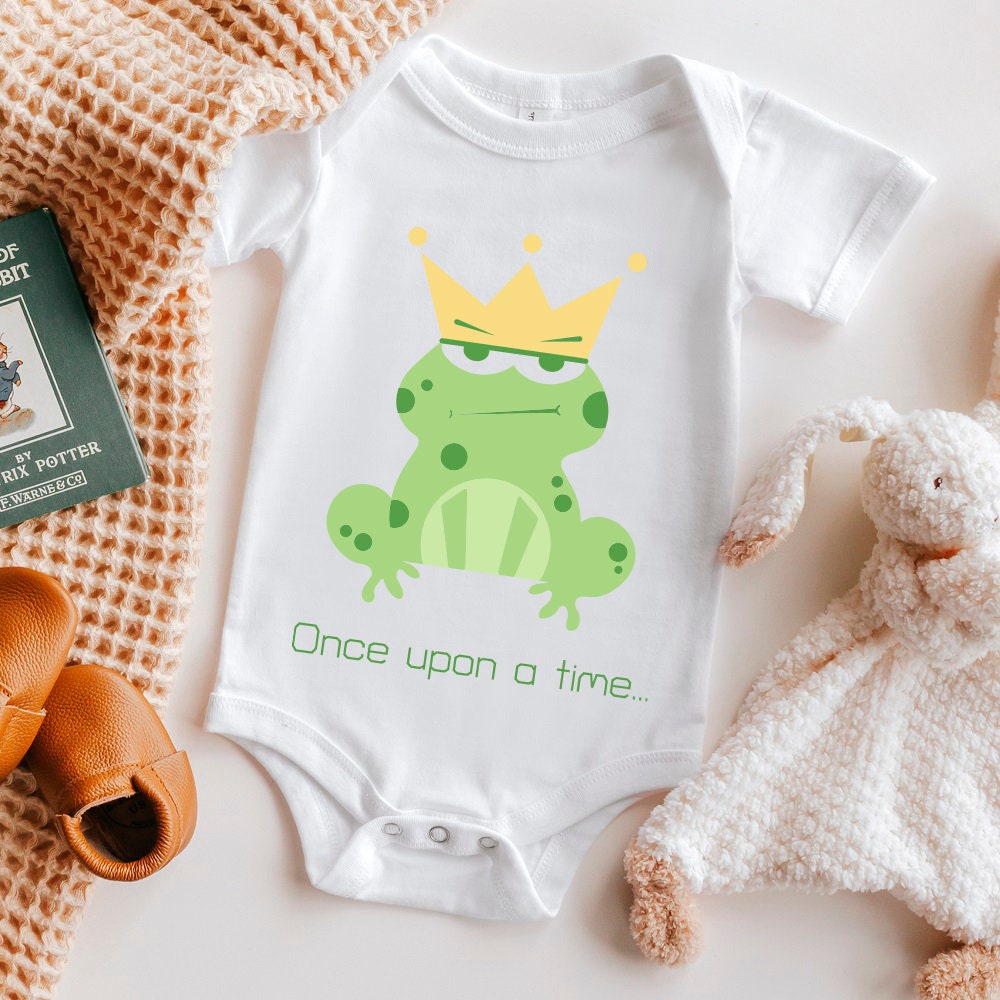Frog Svg Onesies Baby Onesies Svg Once Upon A Time Svg Etsy Australia