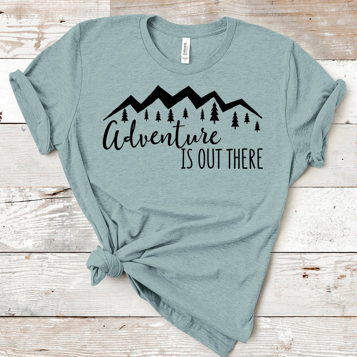 Adventure is Out There SVG Svg Quotes and Sayings Mountains - Etsy