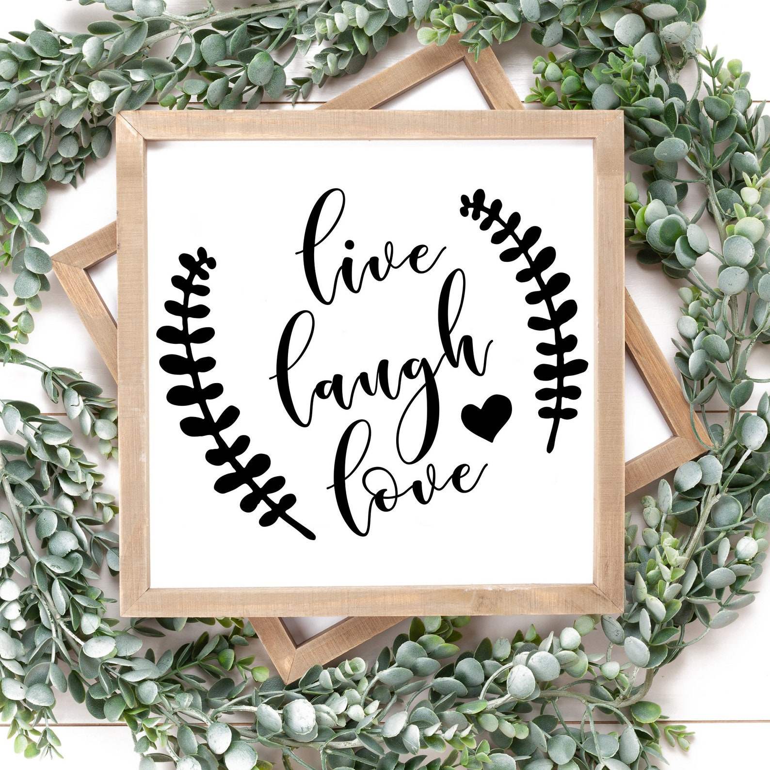 Download Life Laugh Love Svg Inspirational Quote Svg Motivational ...