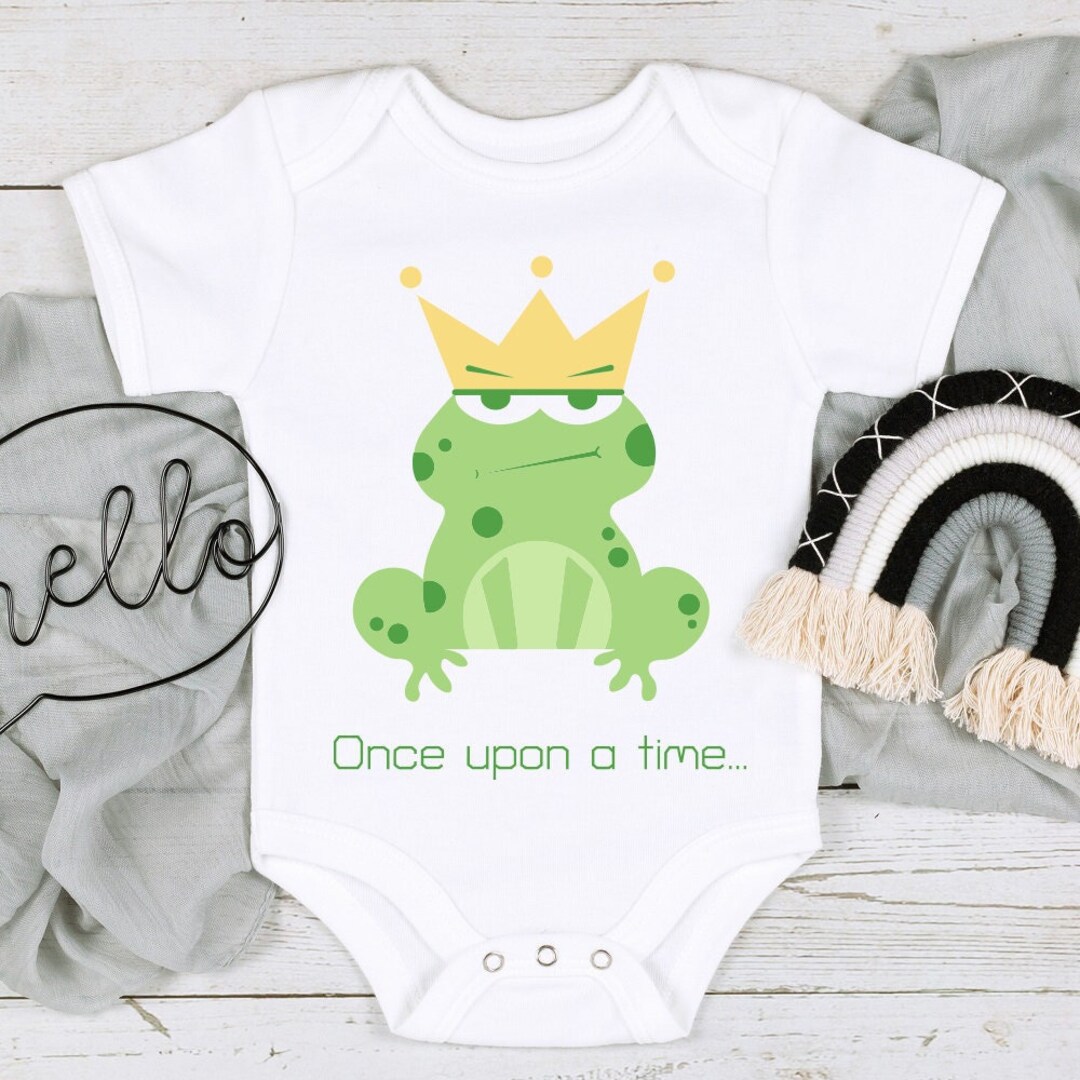 Frog Svg Onesies, Baby Onesies Svg, Once Upon A Time Svg, Newborn Svg
