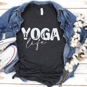 Yoga Life Svg File Yoga Lifestyle Shirt Svg Yoga Poses Svg - Etsy