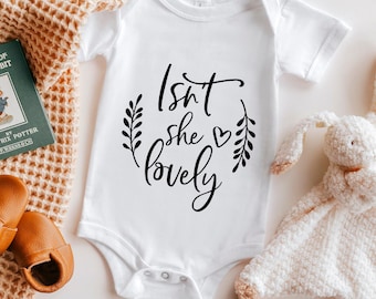 Isn't She File SVG, Baby Girl Nursery Decor (Digital Download