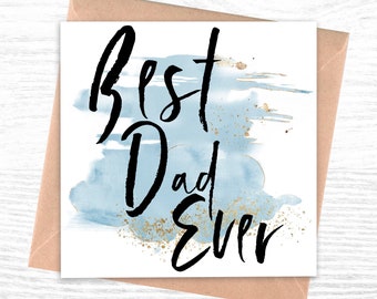 Father's Day Card | Fathers Day | Best Dad Ever