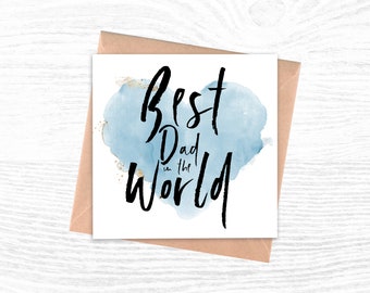 Father's Day Card | Best Dad in the world