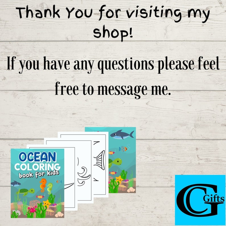 May include: A printable ocean colouring book for kids featuring a variety of sea creatures, including a shark, seahorse, turtle, and octopus. The book is titled "Ocean Colouring Book for Kids".