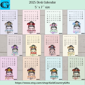 Blanco maandelijkse kalender, afdrukbare maandkalender 2025, bureaukalender, kalender 2025, afdrukbare kalender, direct downloaden