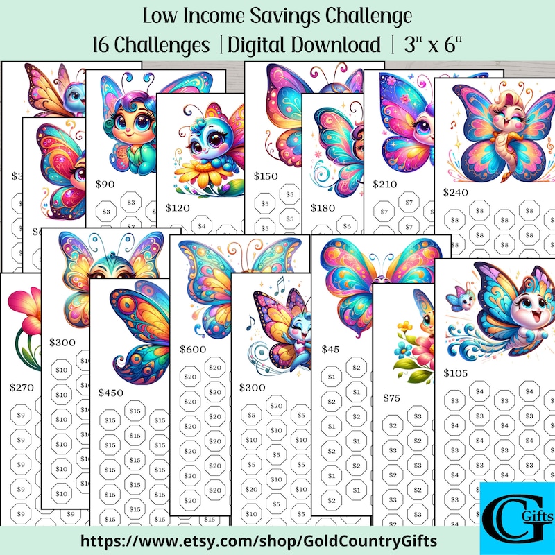 Savings Printable - Etsy