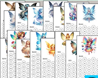 低所得者向け貯蓄チャレンジバンドル、お金の貯蓄チャレンジバンドル、貯蓄チャレンジ印刷可能、貯蓄トラッカー、即時ダウンロード