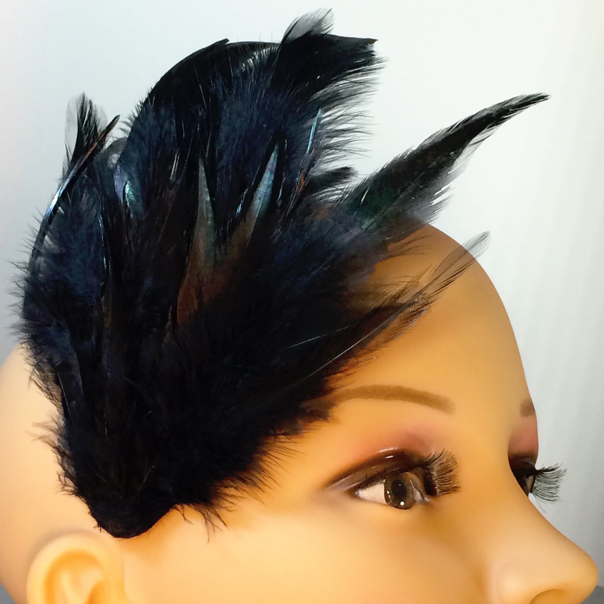 Raven Fascinator - Etsy