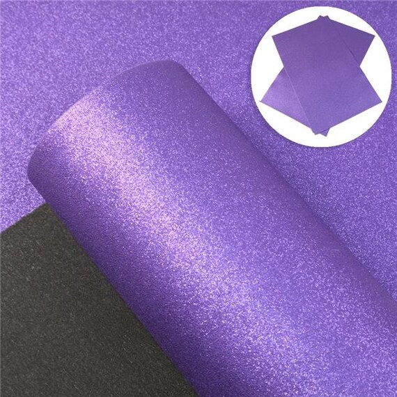 Purple Smooth Fine Glitter Fabric Sheet-fine Glitter | Etsy