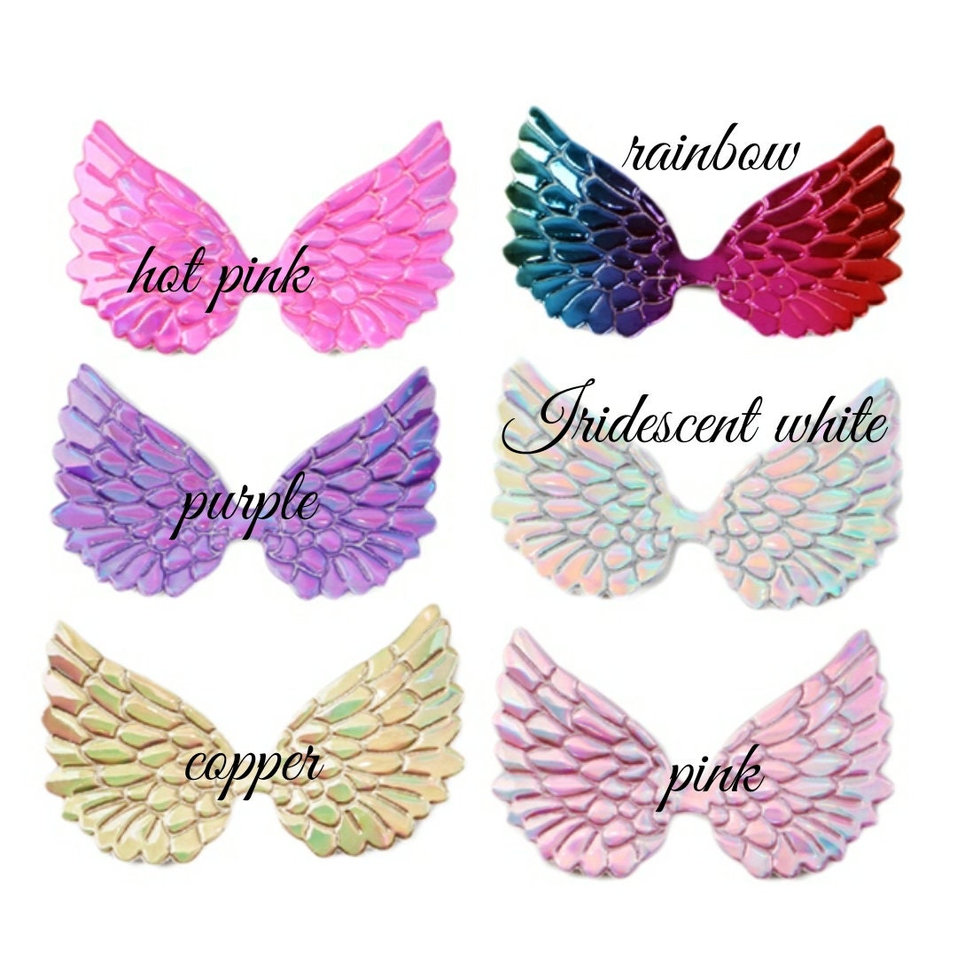 Holographic Angel Wings Unicorn Wings Pegasus Wings Etsy