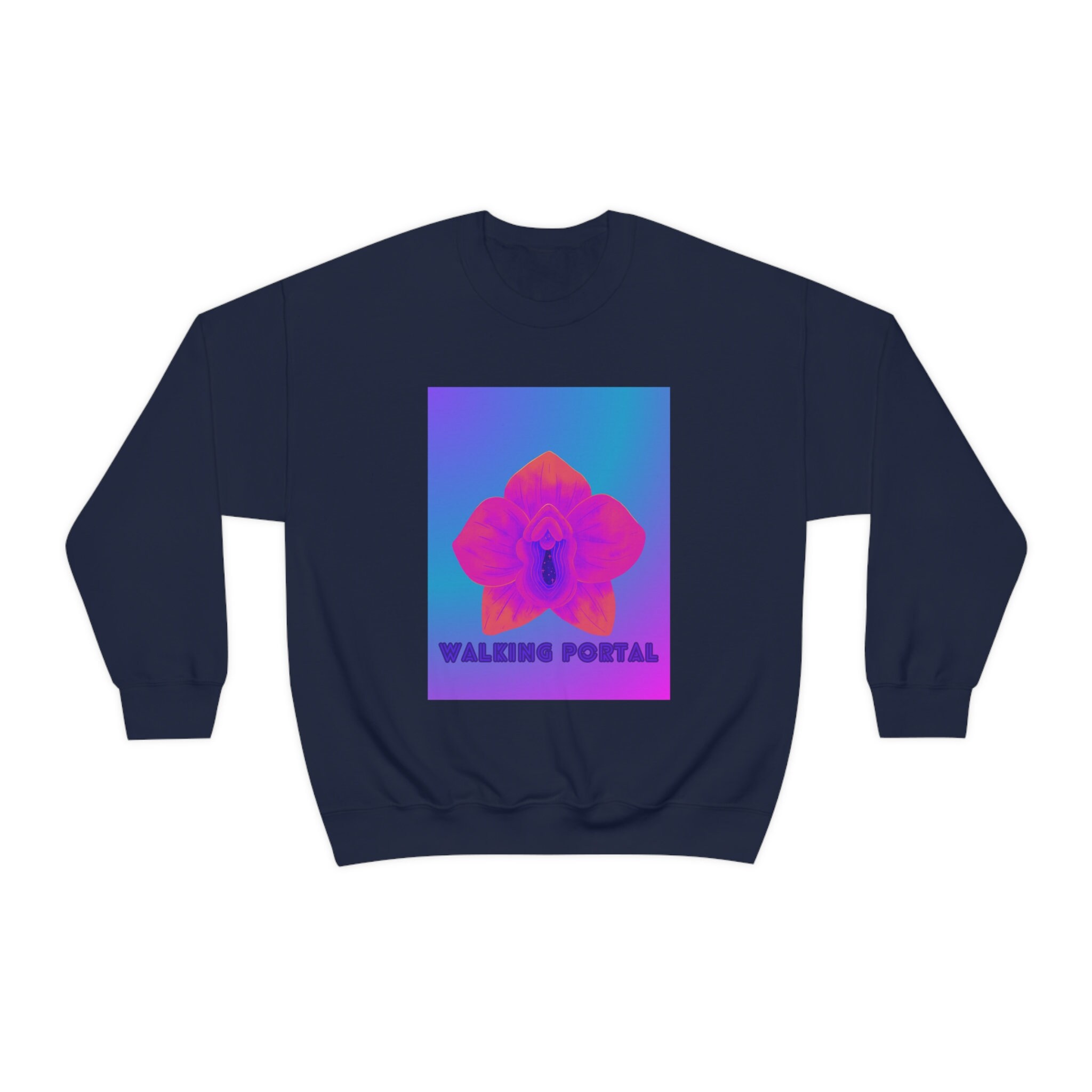 Walking Portal Feminist Crewneck Sweatshirt, Gifts for Women, Mama T-shirt, Feminism Tee, Spirituality, Spiritual Woman Shirt, Wild Woman