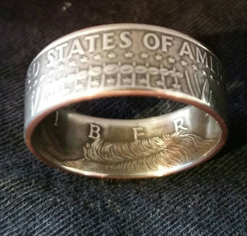 Kennedy Half Dollar Coin Ring