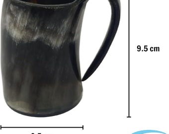 Handmade Viking OX Horn Mug: Ale, Beer, Mead, Wine