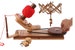 Wooden Swift Yarn Winder | Fiber Wool String Thread Skein Holder  Knitting and Crochet, Winding & Dispensing Accessories  Hand Operated 