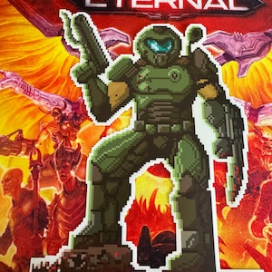 XL Retro Gaming  Vinyl Sticker