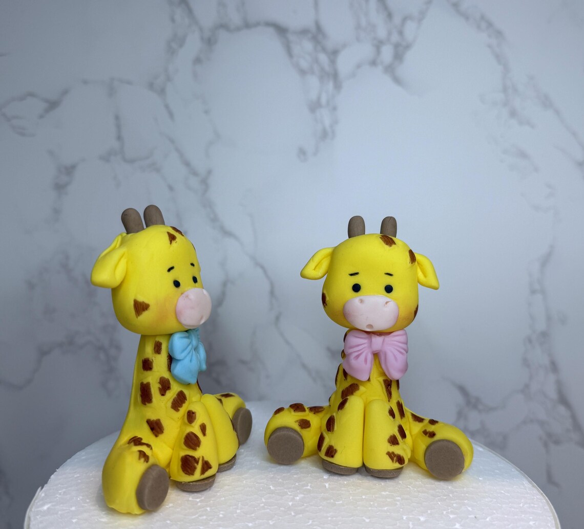 Giraffe Edible Cake Toppers / Birthday Baby Shower Christening ...