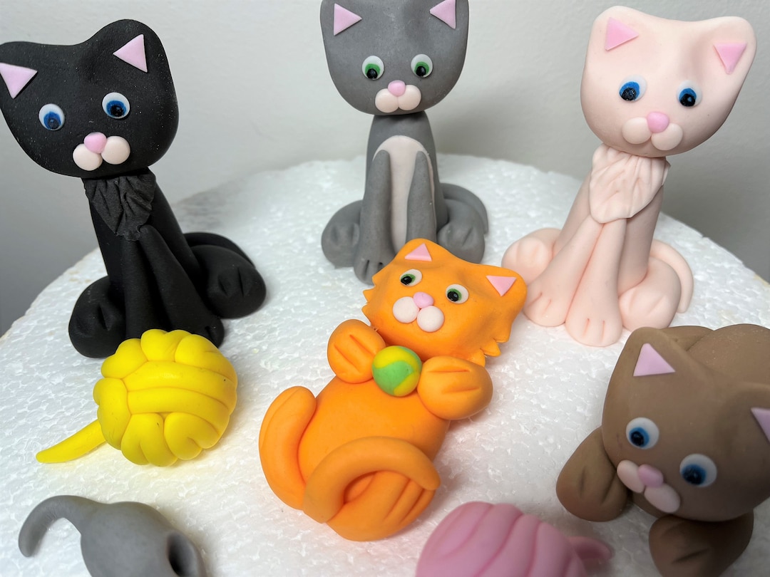 Porte Clé Chat 25 Pièces Decoration Gateau Chat Cake Topper Chat Gâteau  Toppers Chat Noir à Paillettes Décorations Gâteau Chat Pour Fête  D'anniversaire Sur Le Thème Porte Clef Chat, image size:1080x810