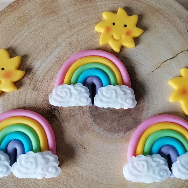 Fondant Cupcake Etsy