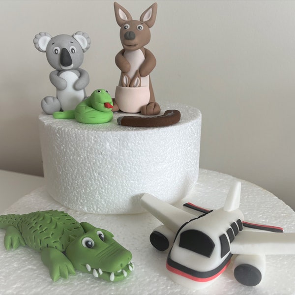 Australian Themed Cake Toppers Etsy UK