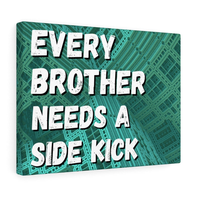 Boys Room Wall Canvas Superhero Prints Playroom Canvas Every Brother Is A Super Hero Superhero Decor Boys Room Canvas