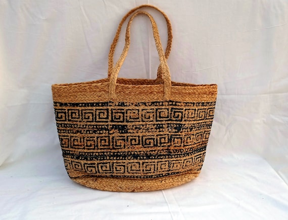 DIY Jute Bag - How to Make Handmade Jute Bag | DIY Purse Making | Ladies...  | Diy purse, Diy jute bags, Jute bags