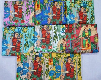Indische Baumwolle Neue Gedruckt Traditionelle Lauf Lose, Damen Bekleidung, Schneiderei Schüttgut Stoff werfen Ethnic Craft Nähen Material