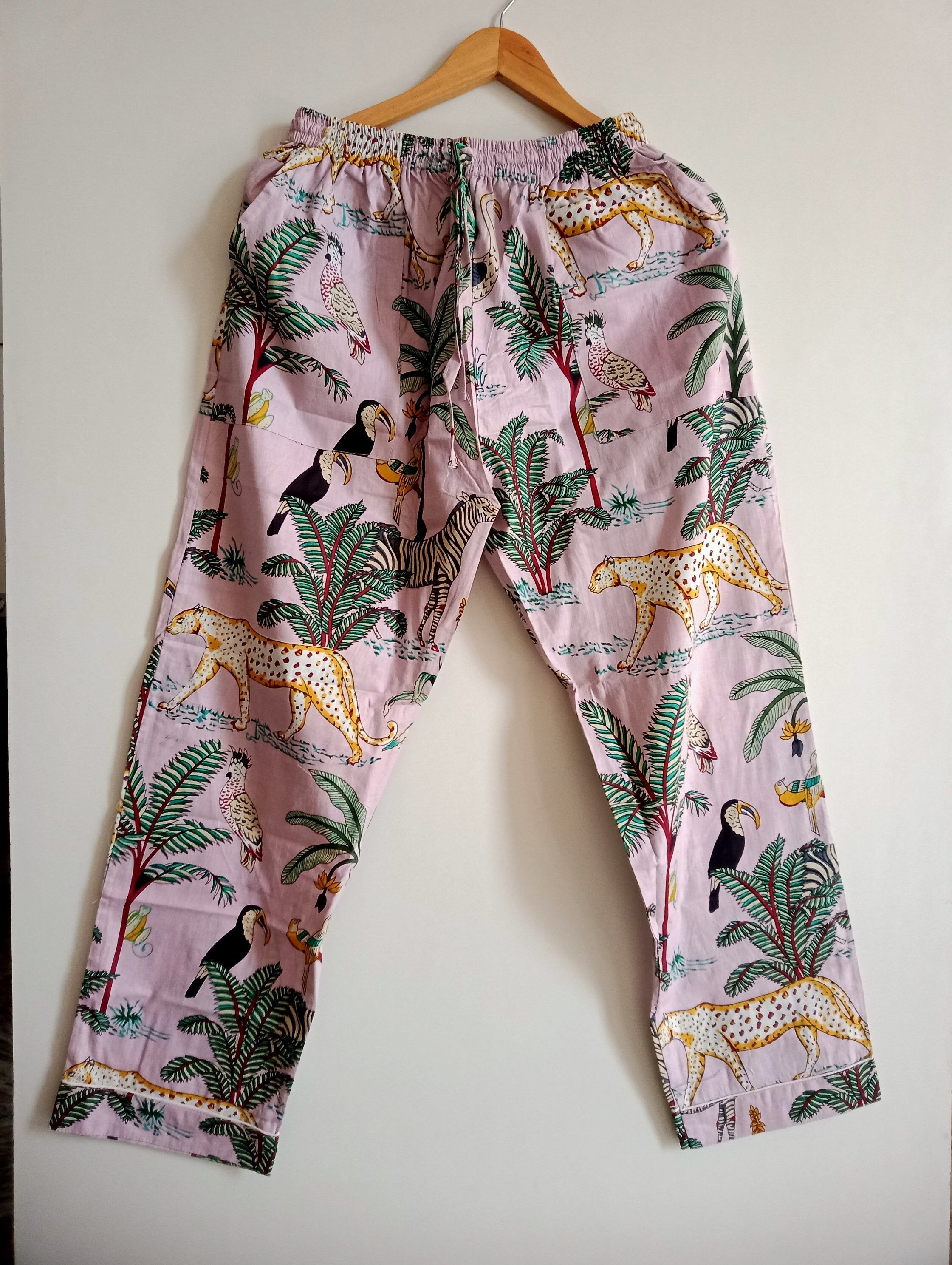 Trending Safari Print Pj Set Pajamas for Women Comfortable - Etsy