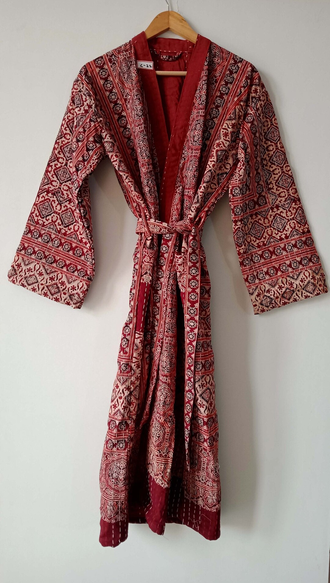 Kantha Robe Vintage Kantha Robe, Kantha Jacket, Handmade Vintage Kantha Jacket ...