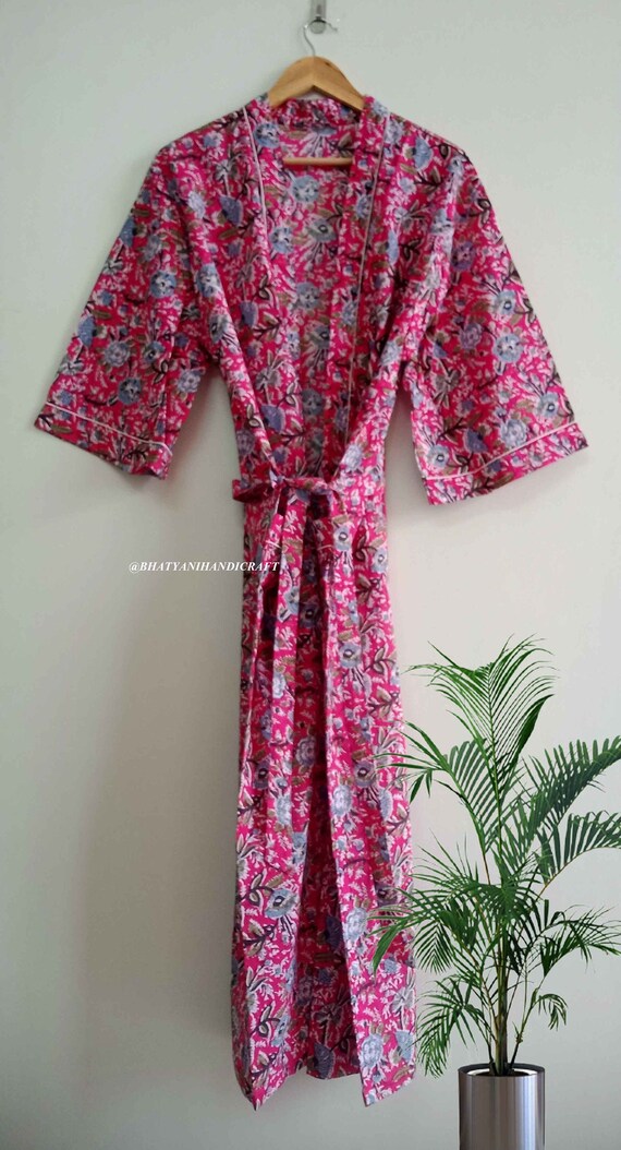 Luxury Quilted Cotton Robes– HappyCabbageLondon