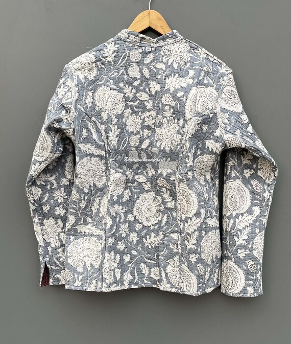 Handmade Reversible Jacket Silk Sari Jacket. Quilted Jacket - Etsy