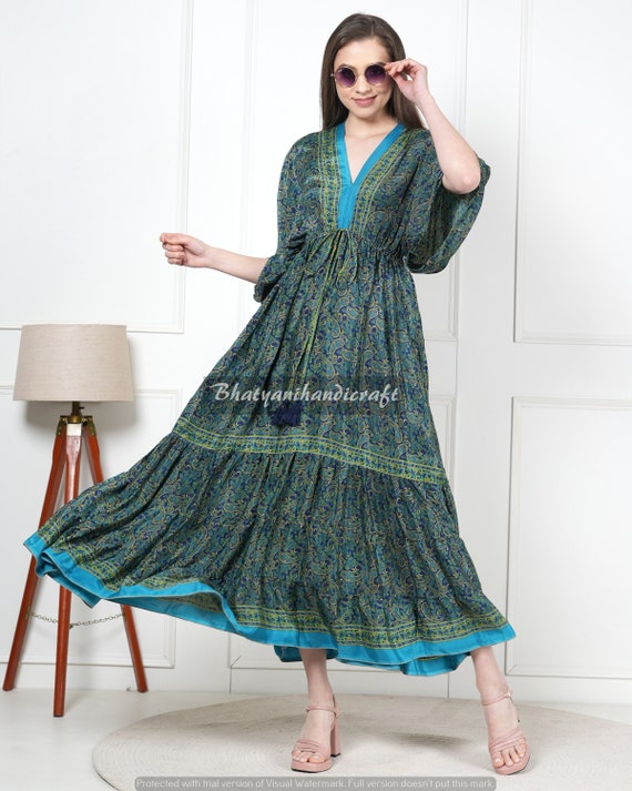 Kleid indische seide Clearance