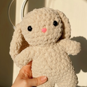 Crochet Stuffed Bunny Plushie