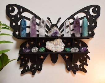 Mensola dell'altare in cristallo della magica falena lunare